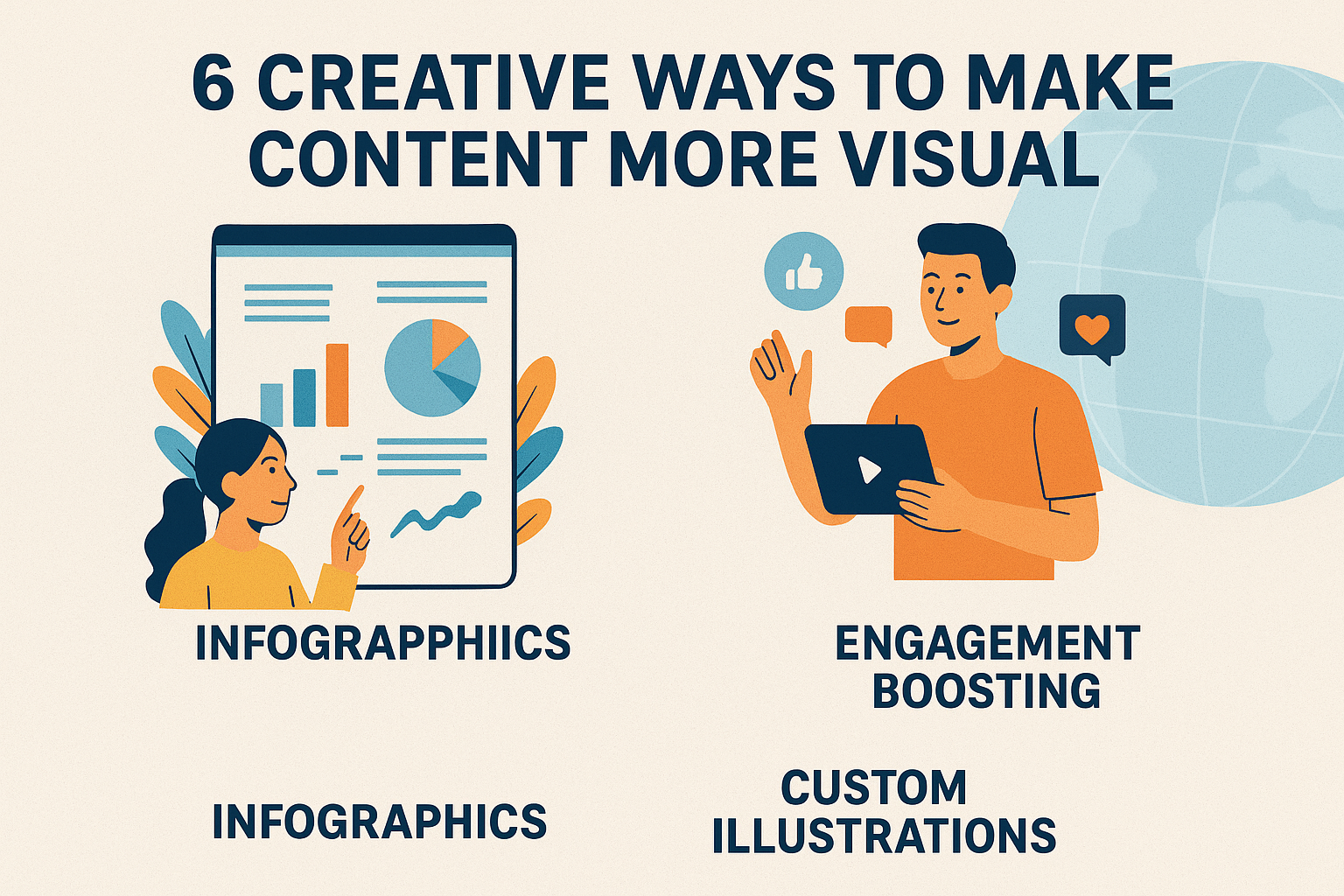 6 Creative Ways to Make Content More Visual