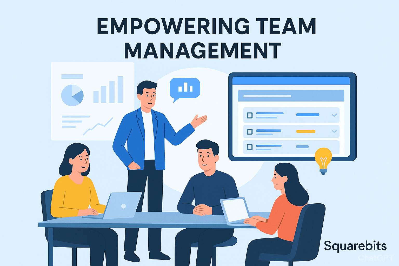 Empowering Team Management with Managers at Squarebits