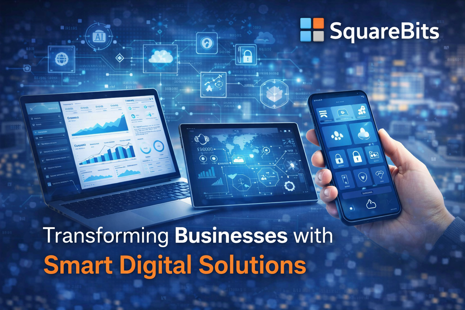 SquareBits: Transforming Businesses with Smart Digital Solutions