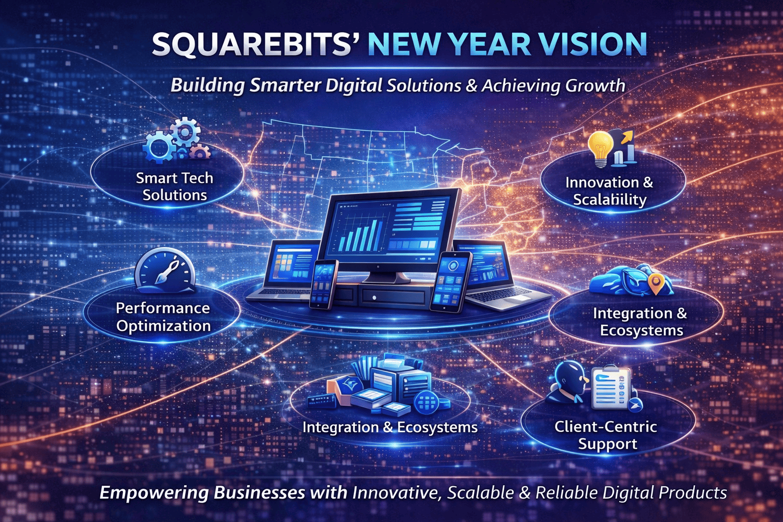 SquareBits’ New Year Vision: Building Smarter Digital Solutions & Achieving New Growth